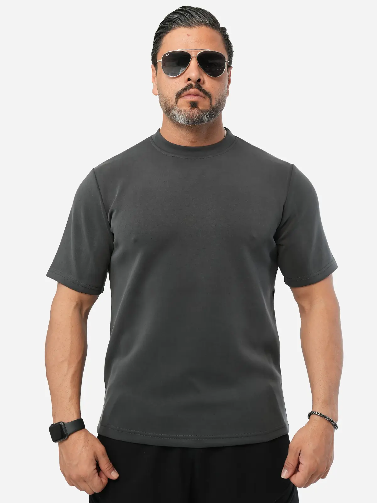 Oysho Men's Round Neck T-Shirt Code 1063